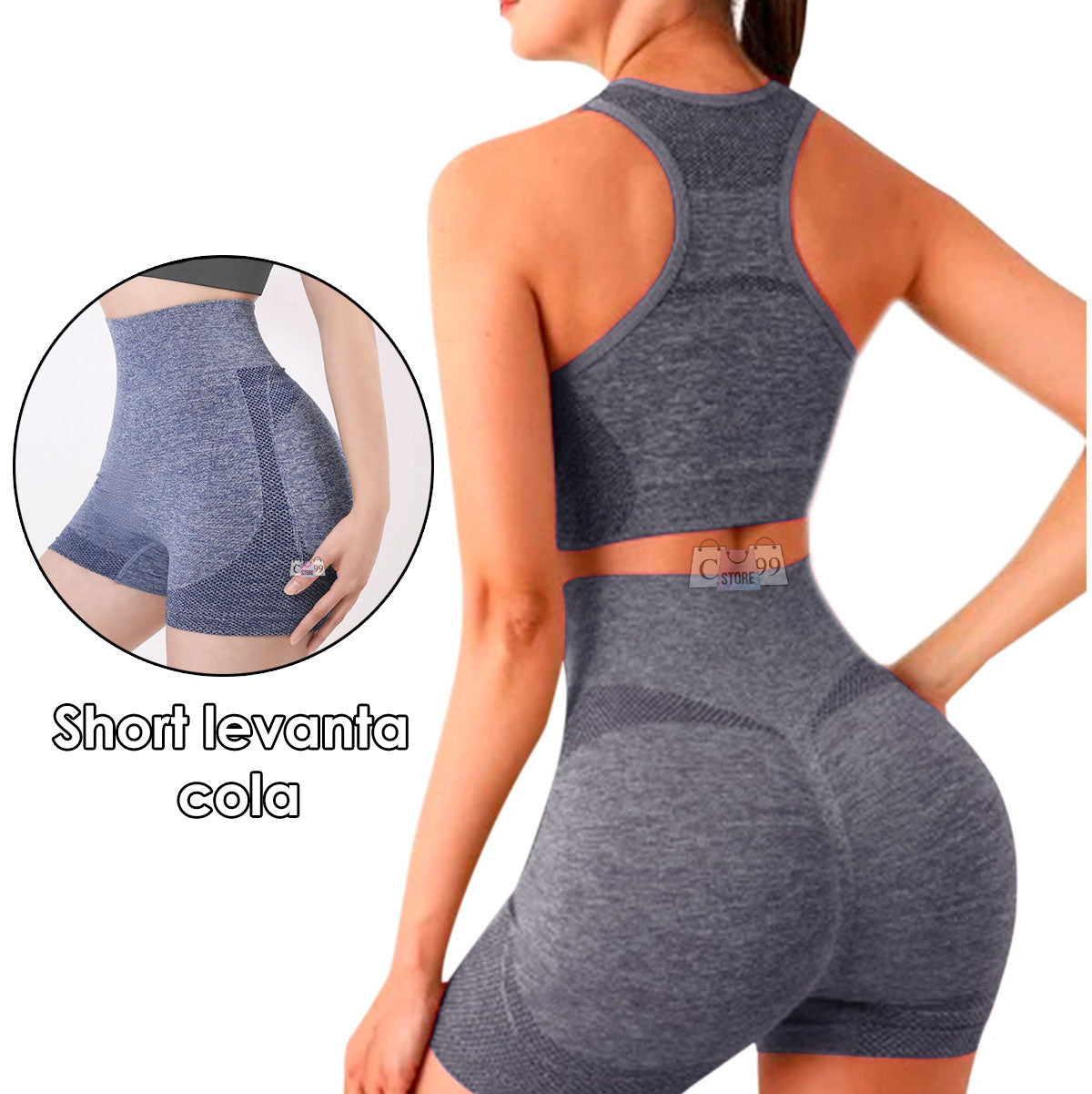 Realza tus curvas al instante.
Nuestro Short Levanta Cola moldea, aprieta y levanta sin incomodar.
Póntelo y siente la diferencia desde el primer segundo.
✨ Comodidad + efecto push-up garantizado.